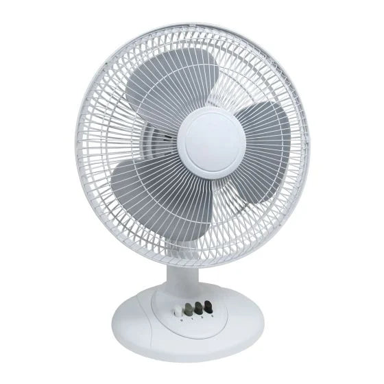 Cool Works 12" Oscillating Desk Fan