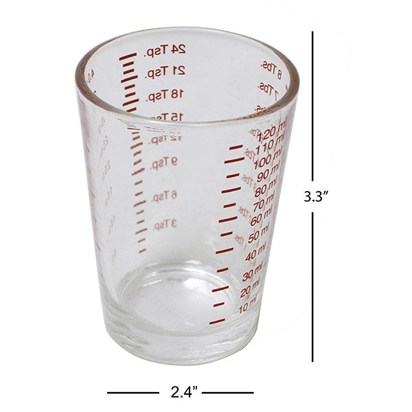 CLARO Shot Glass Measuring Cup 118ML/4OZ