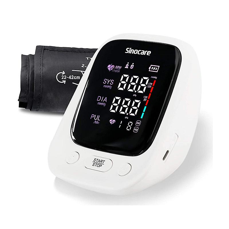 SINOCARE Arm Blood Pressure Monitor White