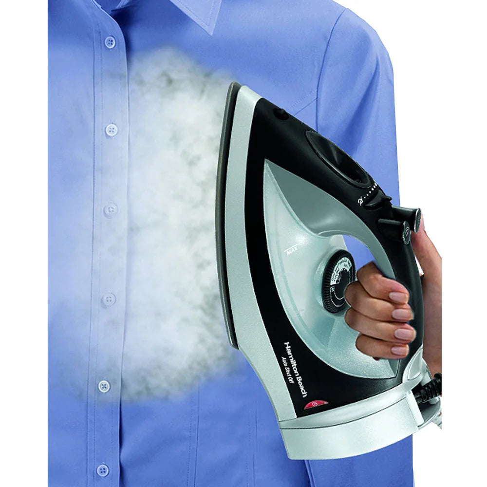HAMILTON BEACH Steam iron with retractable cord