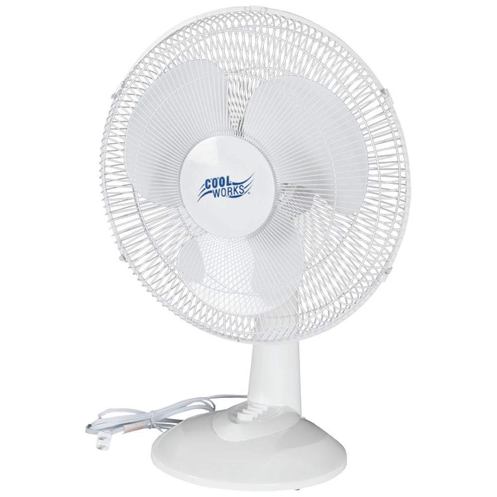 Cool Works 16" Oscillating Desk Fan