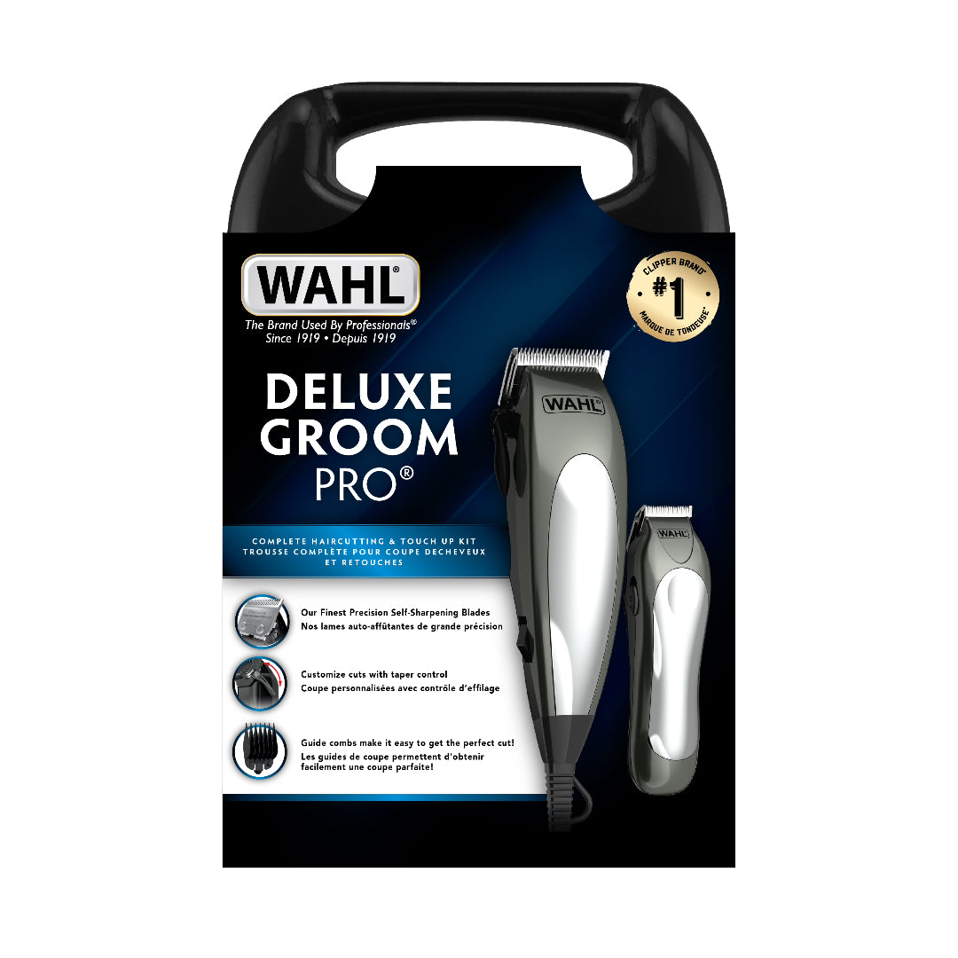 WAHL Deluxe Groom Pro Clipper Kit