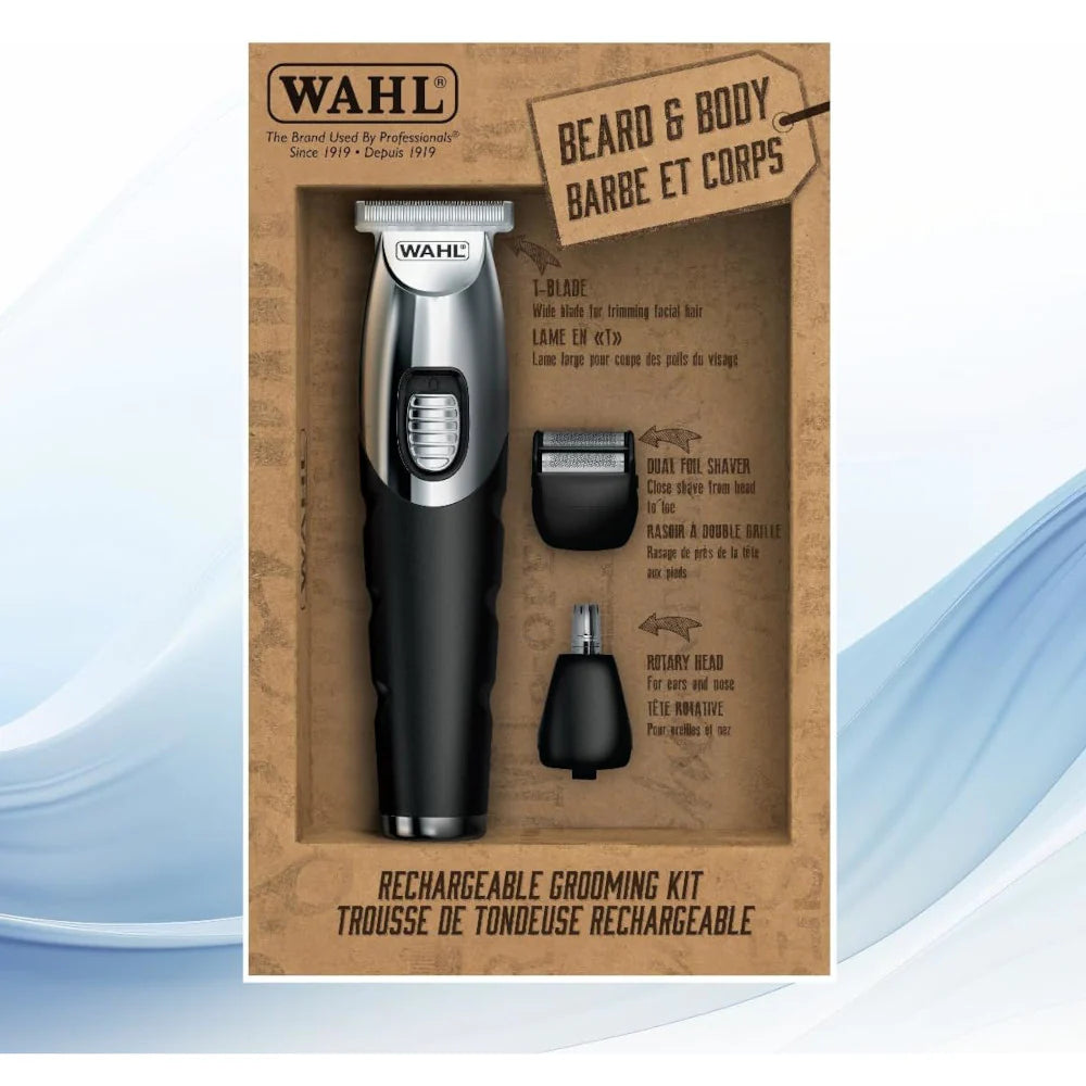 WAHL Beard & Body Rechargeable Grooming Kit