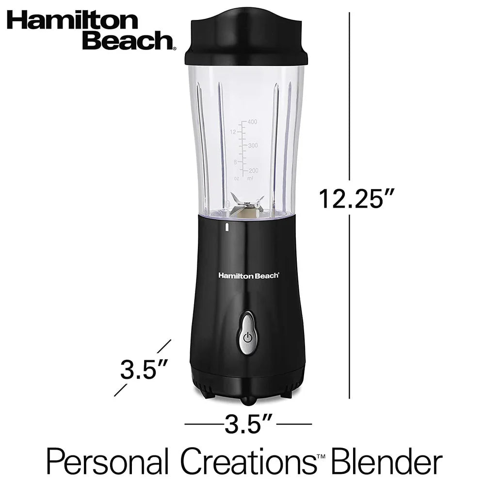 HAMILTON BEACH Personal Blender with Travel Lid