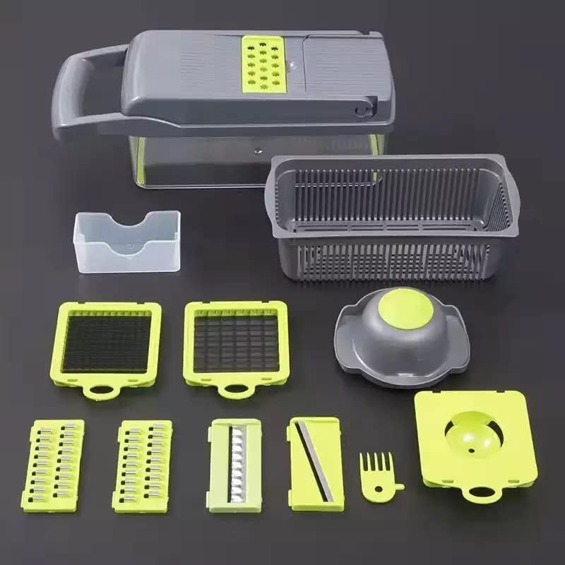 KITCHEN IDEAS Chopper Cutter Slicer Multifunctional 16PCS