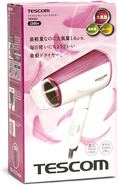 TESCOM Negative Ions Hair Dryer