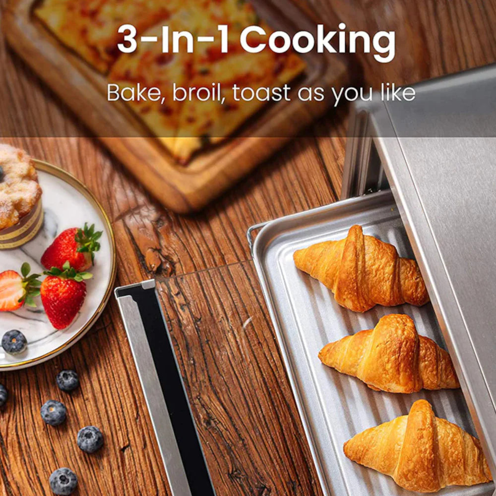 COMFEE Countertop Stainless Steel Toaster Oven