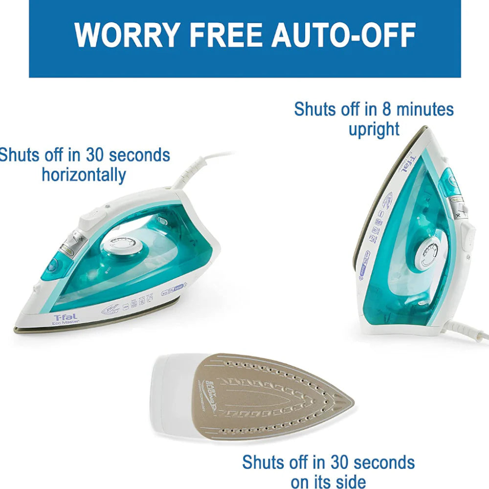 T-FAL Eco Master Steam Iron - Blemished package with full warranty