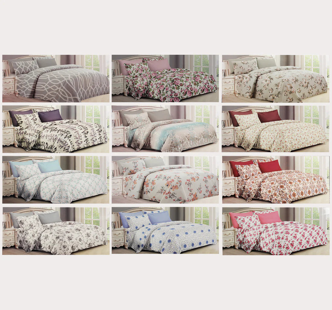 Printed 6pc Bamboo Sheet Set King Size