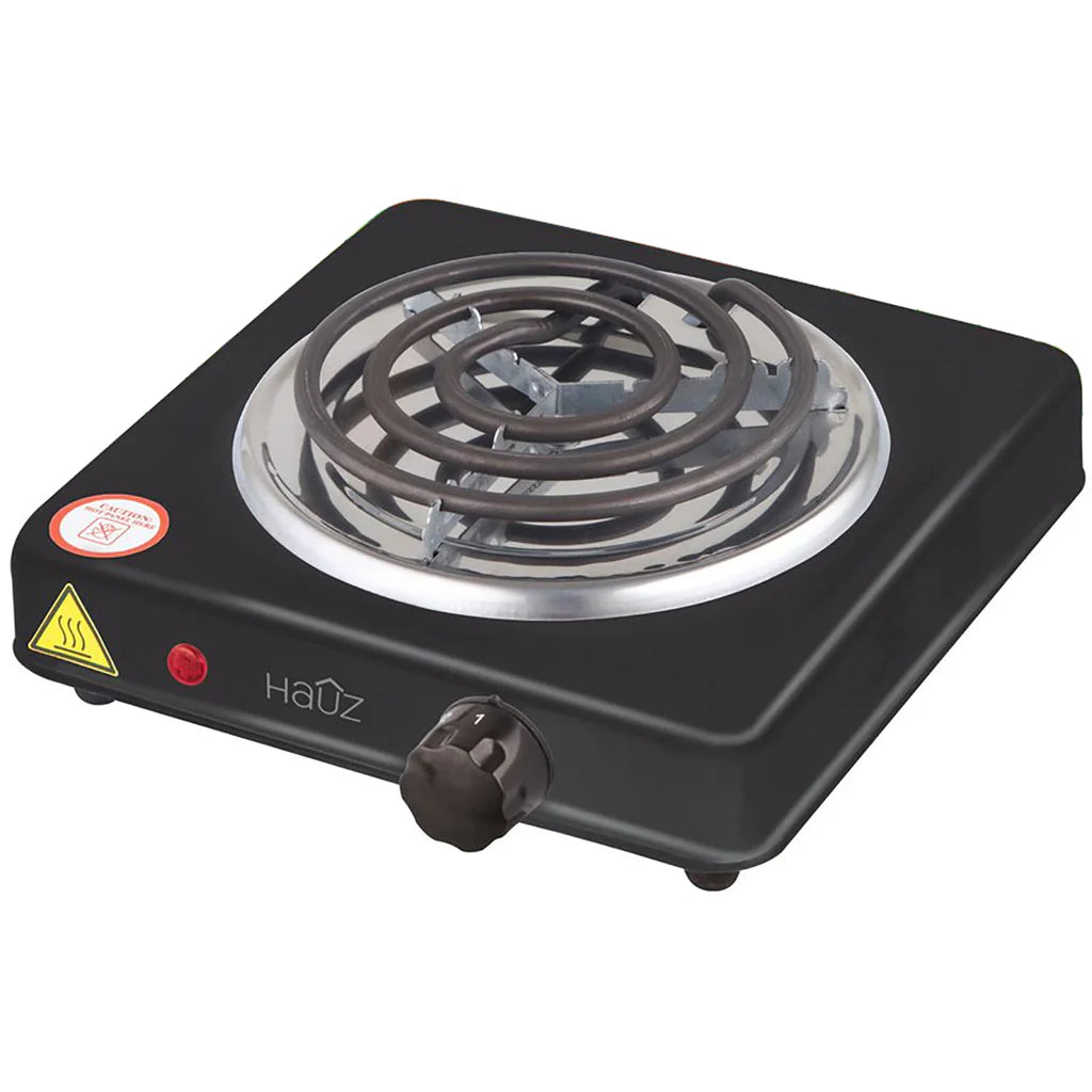 Hauz Portable Single Burner 1000W - Black