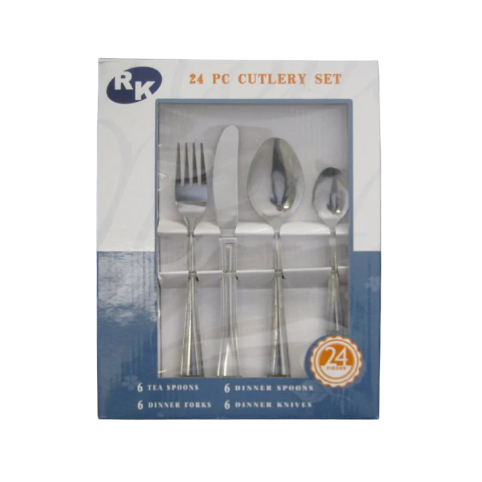 24PC Stainless Steel Cutlery Set