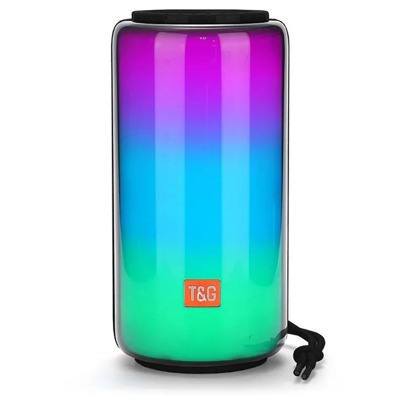T&G 10W Portable LED Light TWS Wireless Bluetooth Speaker