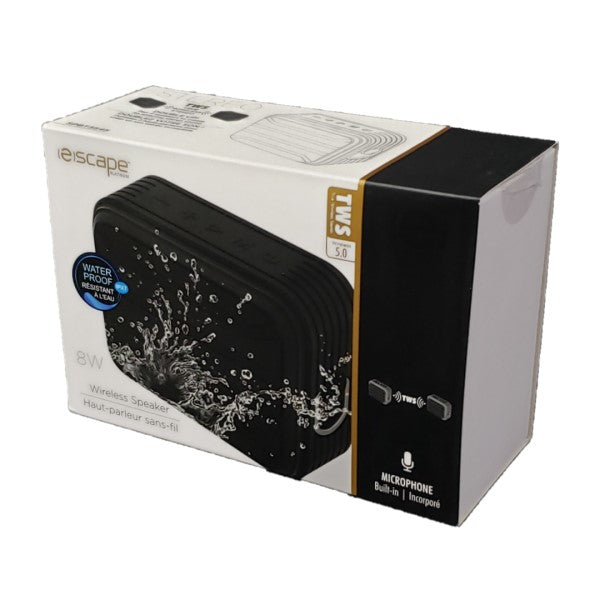 ESCAPE Waterproof IPX7 Wireless TWS Speaker with Microphone, 5W