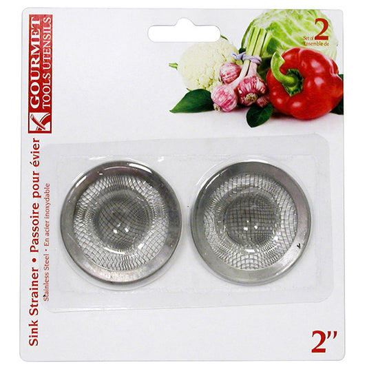 Sink Strainer Mesh SS 2Pk