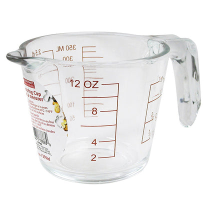 GOURMET TOOLS UTENSILS Glass Measuring Cup 350ML/1CUP