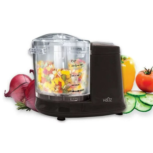 Hauz Mini Food Chopper 1.5 Cups - Black