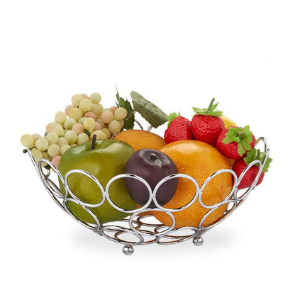 Chrome Fruit Basket