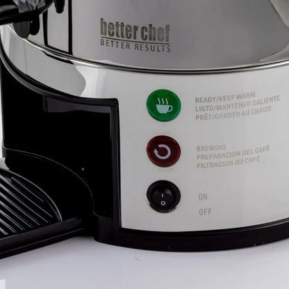 Better Chef 100-CUP Stainless Steel Coffee Maker