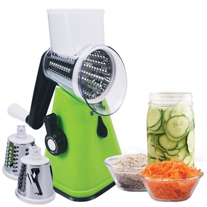 HAUZ Multifunction Rotary Drum Grater Slicer Chopper