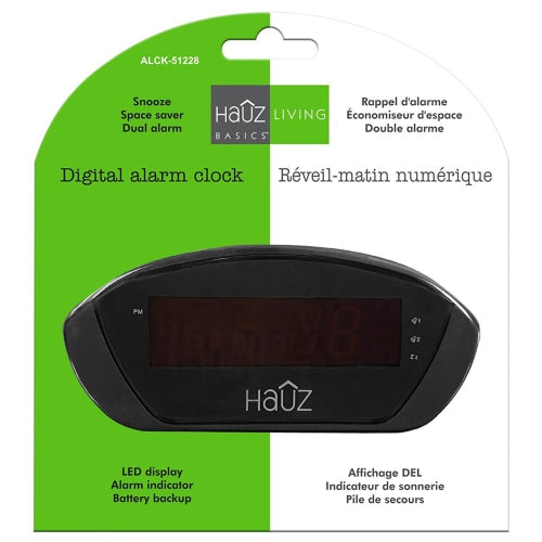 HAUZ Living Digital Alarm Clock