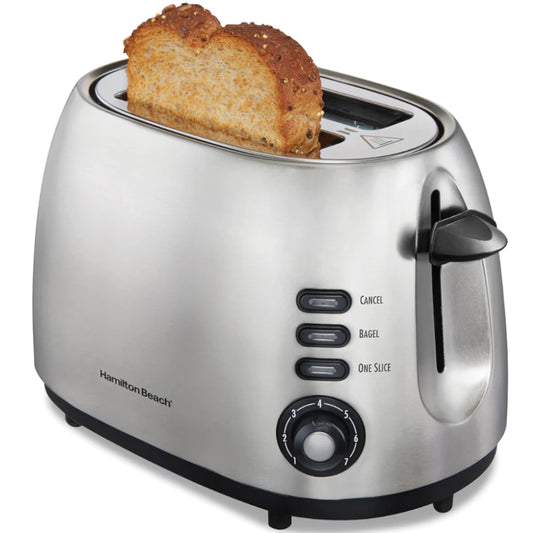 Hamilton Beach  2 Slice Toaster with Sure-Toast™ Technology Stainless Steel