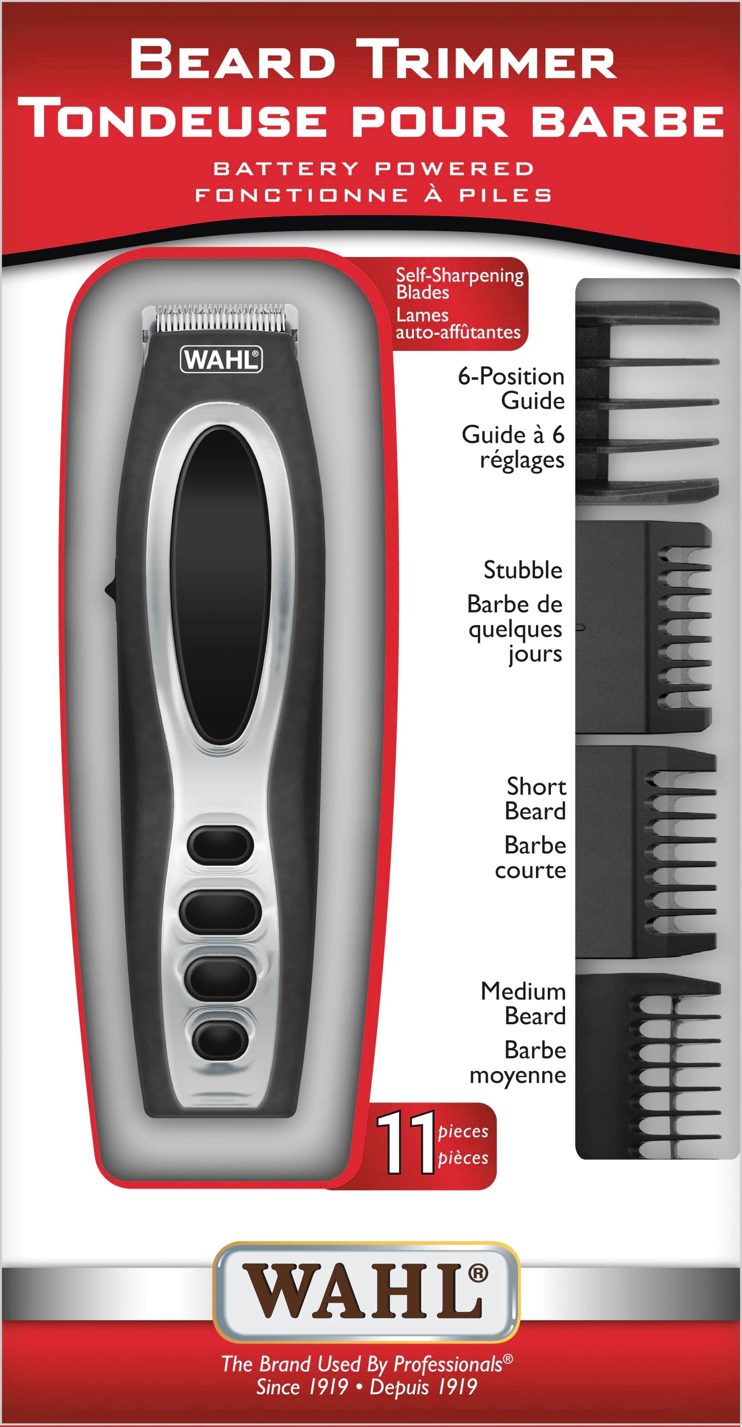 WAHL BEARD TRIMMER 11PC