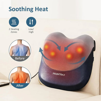 MOUNTRAX Back Massager with Heat - BM-001