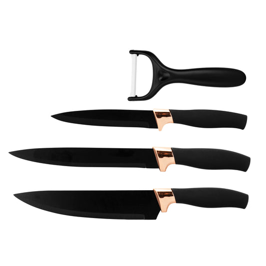 EVDRTVERH 4 Pcs Kitchen Knife Set