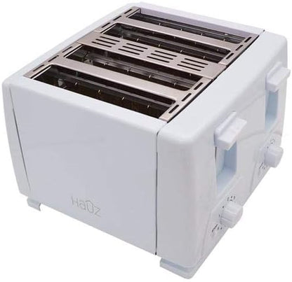 HAUZ 4 Slices Toaster - White