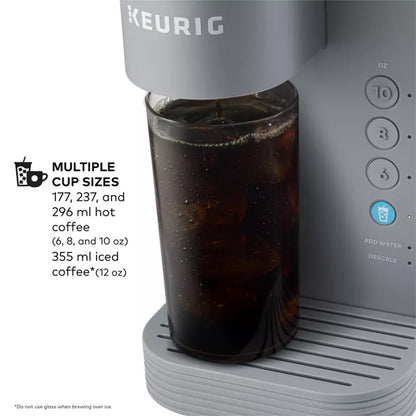 KEURIG Single Serve K-Iced Essentials K25F Coffee Maker, Blemished package with full warranty