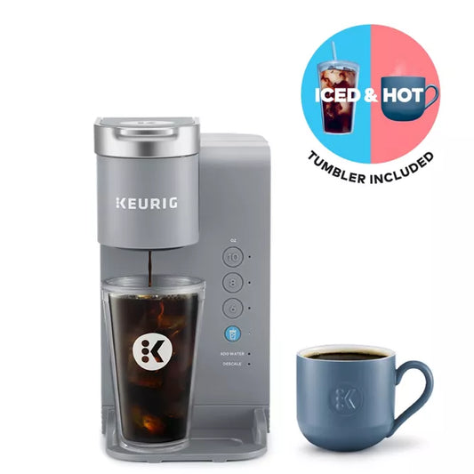 KEURIG Single Serve K-Iced Essentials K25F Coffee Maker, Blemished package with full warranty