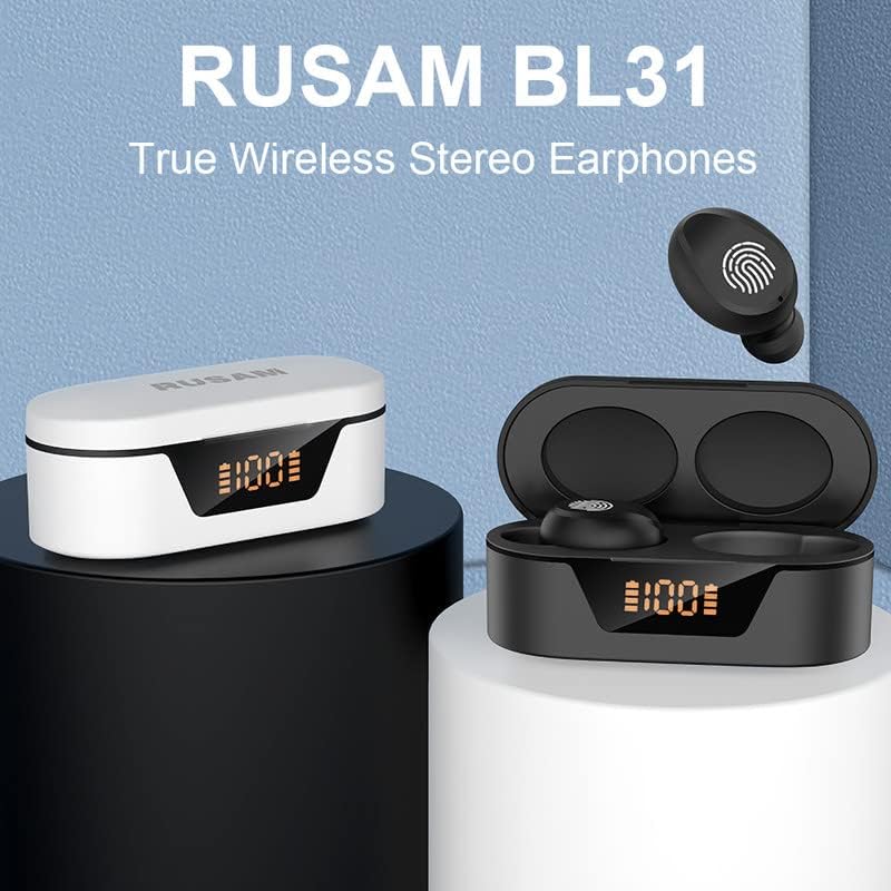 RUSAM True Wireless Bluetooth Headset