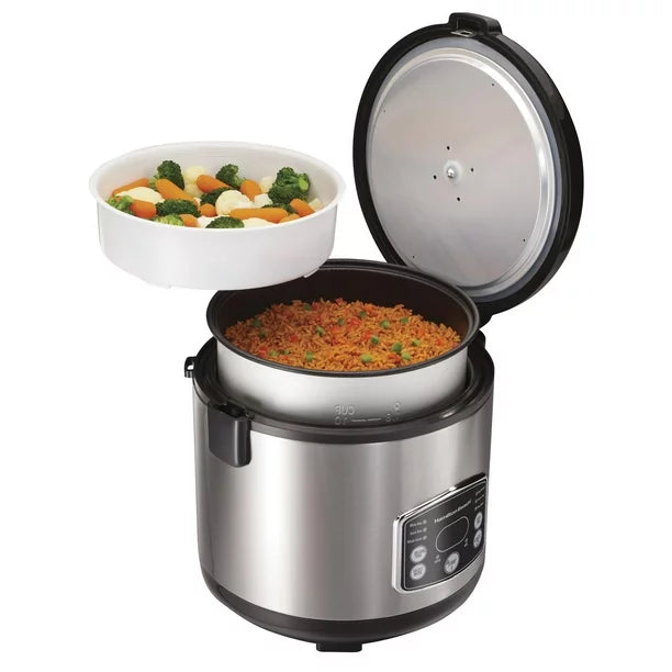 HAMILTON BEACH 20 Cup Digital Rice Cooker