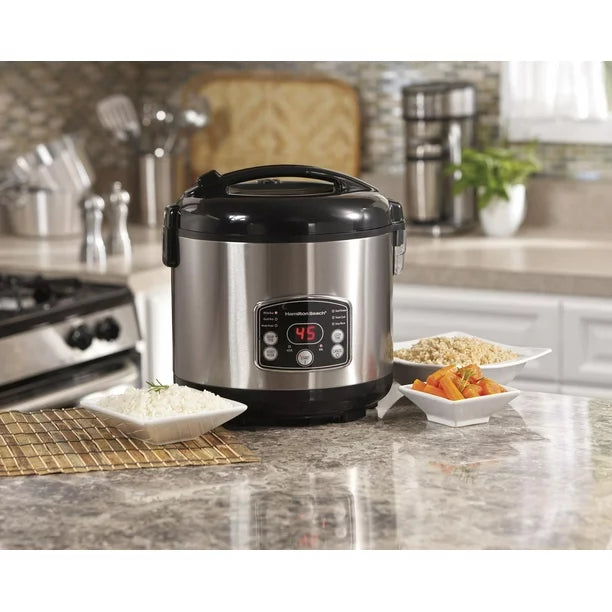 HAMILTON BEACH 20 Cup Digital Rice Cooker