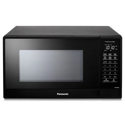 PANASONIC 1.3 Cu. Ft. Countertop Microwave Refurbished with SpoonTag warranty ,Black