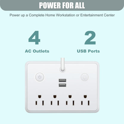 LED Desk Lamp With USB Ports