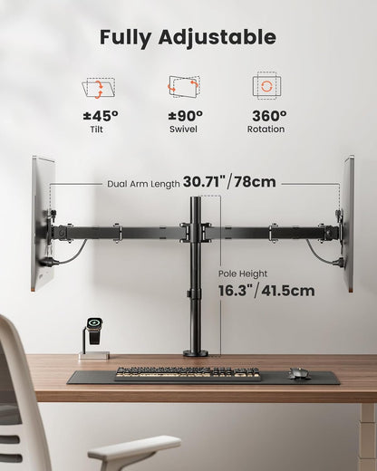 ERGEAR Dual Monitor Desk Mount