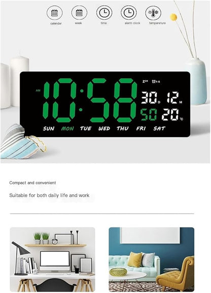 CRONY Led Digital Calender Clock