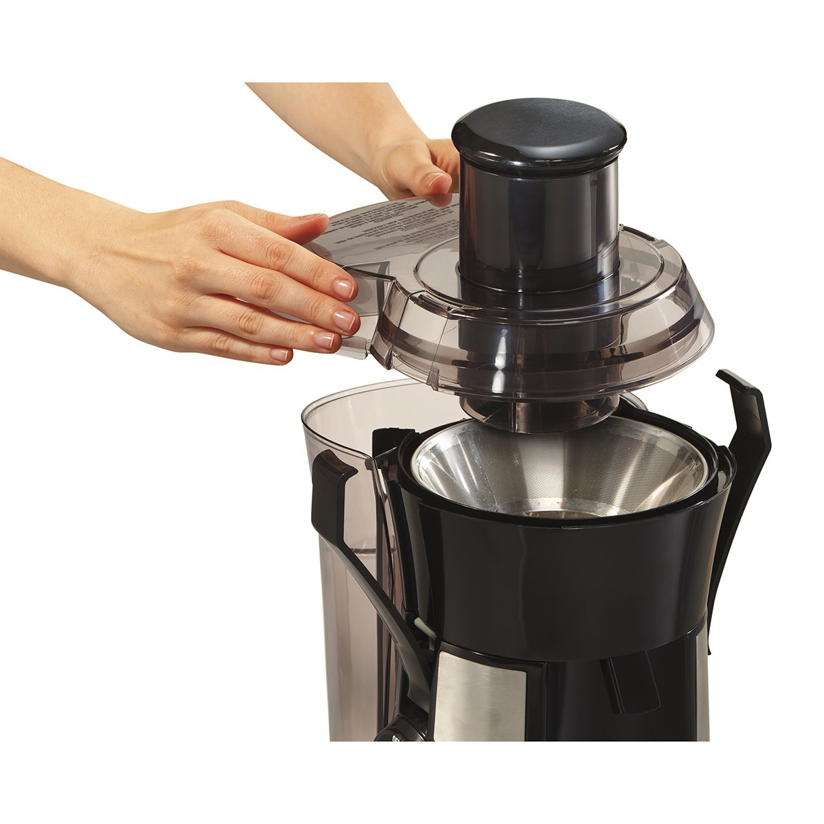 HAMILTON BEACH Stainless Steel 800W Big Mouth PRO Juicer