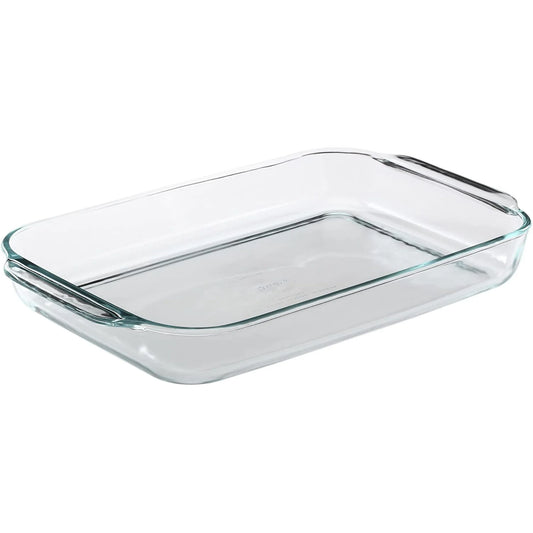 PYREX Baking Glass Dish Oblong Basics 4.8QT/4.5L