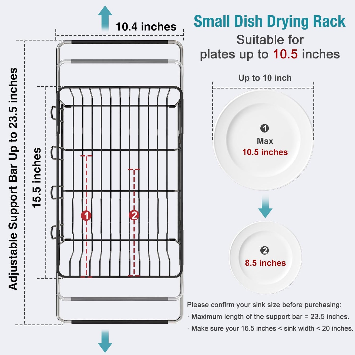 MAJALiS Sink Dish Drying Rack - SGE-702A