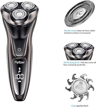 ‎FlySpur Electric Razor & 3D Shaver