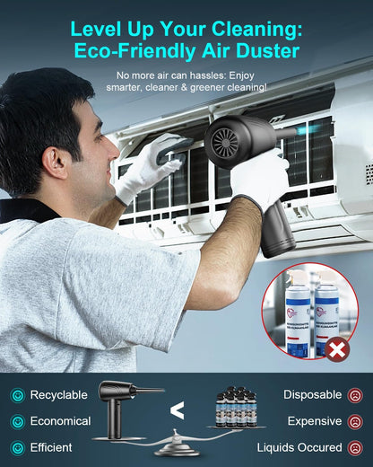 BANKKY Compressed Air Duster 9000mAh