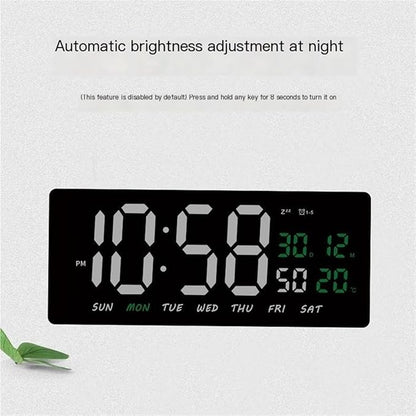 CRONY Led Digital Calender Clock