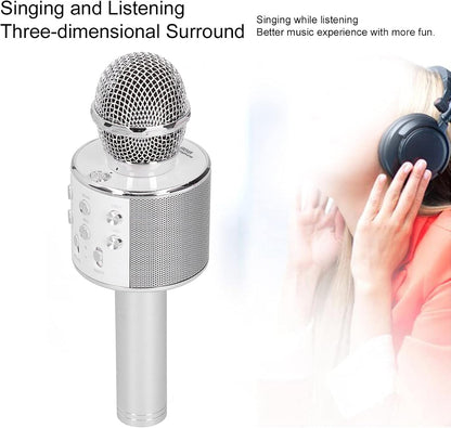 HandHeld KTV Wireless Microphone HIFI Speaker