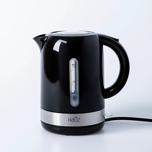 Hauz Quickboil Cordless Jug Kettle 1.7L Black