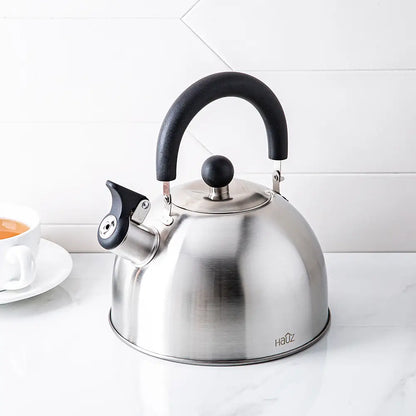 HAUZ Whistling Stovetop Stainless Steel Kettle 2L