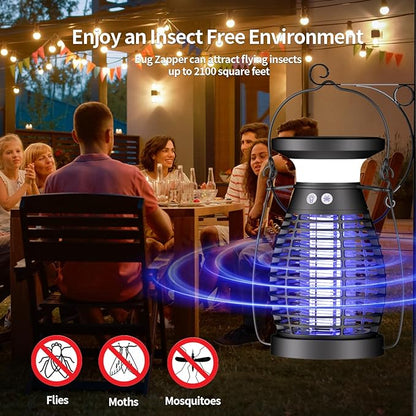 Solar Bug Zapper Lantern