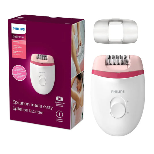 PHILIPS Female Grooming Satinelle Essential Corded Compact Women's Epilator