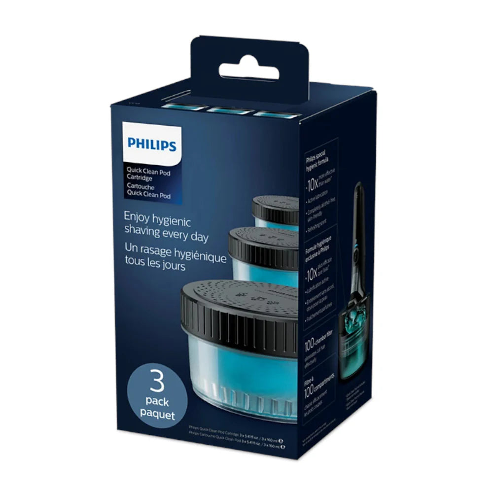 PHILIPS Quick Clean Pod Cartridge 3 Pack